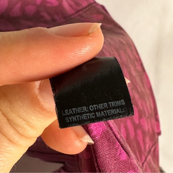 Fossil Key-Per Multicolor Coated Canvas Crossbody Festival Y2K Retro Lightweight - Picture 12 of 15